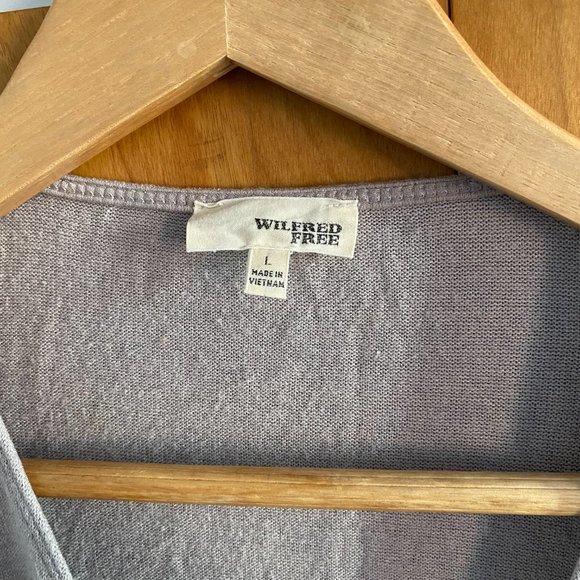 Aritzia Wilfred Free Katsia Wrap Top/Cardigan - Picture 4 of 8